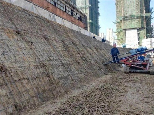 广河建筑边坡支护