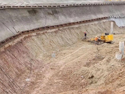 广河基坑边坡加固